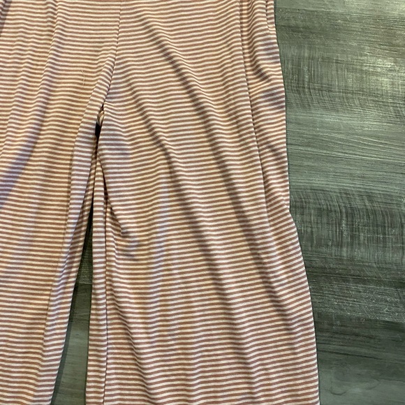 Pink striped cotton jumpsuit - Picture 2 of 3